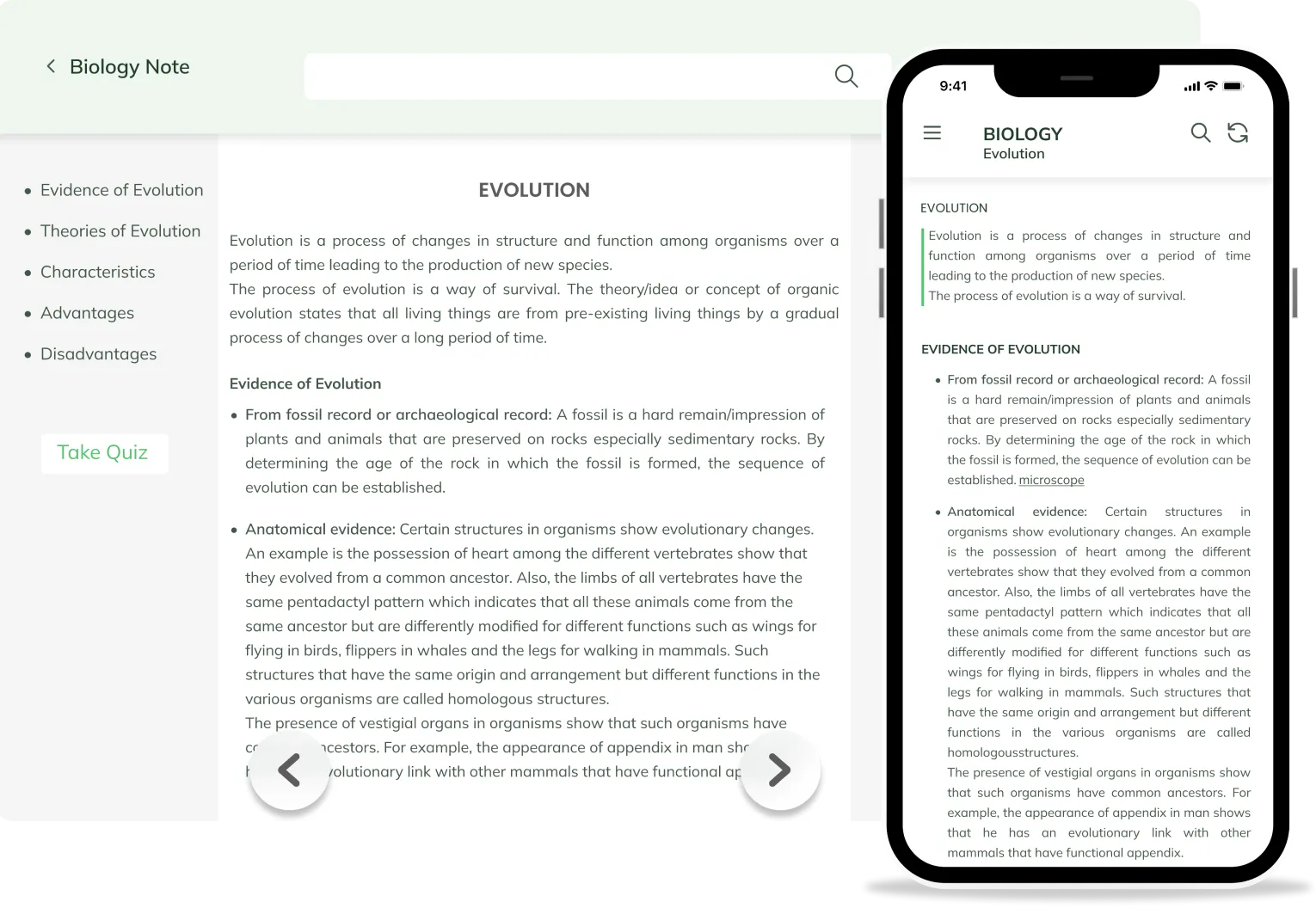 A Demo of the Scholarly Students App